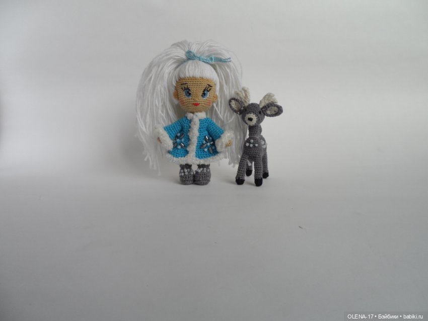 Зимушка-зима — Авторские вязаные куклы: интерьерные (фото 2)