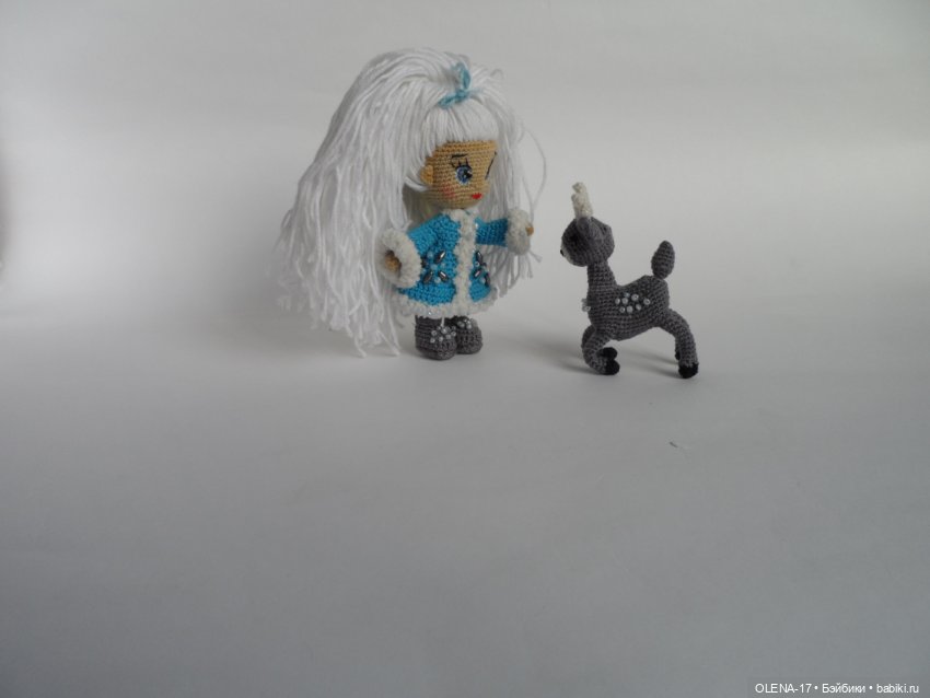Зимушка-зима — Авторские вязаные куклы: интерьерные (фото 5)