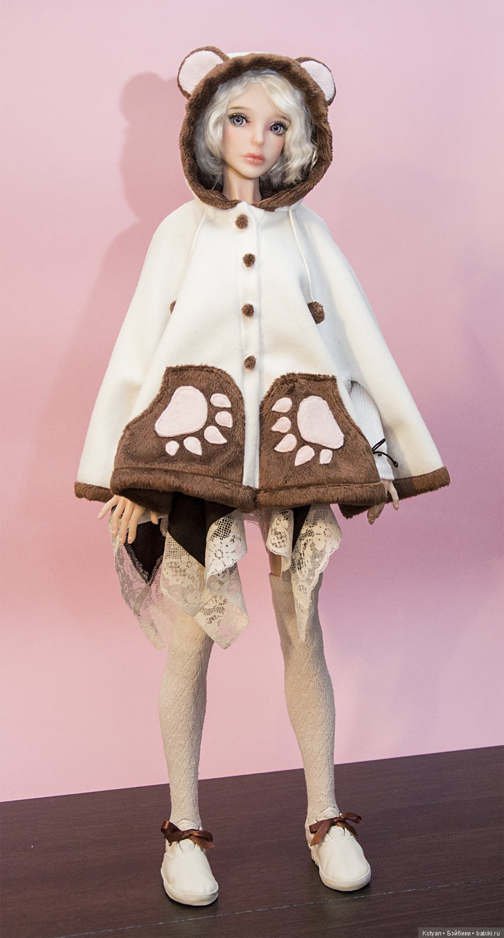 Зверо-пальтишко — Одежда и обувь для кукол BJD (БЖД): 1/3 (фото 2)