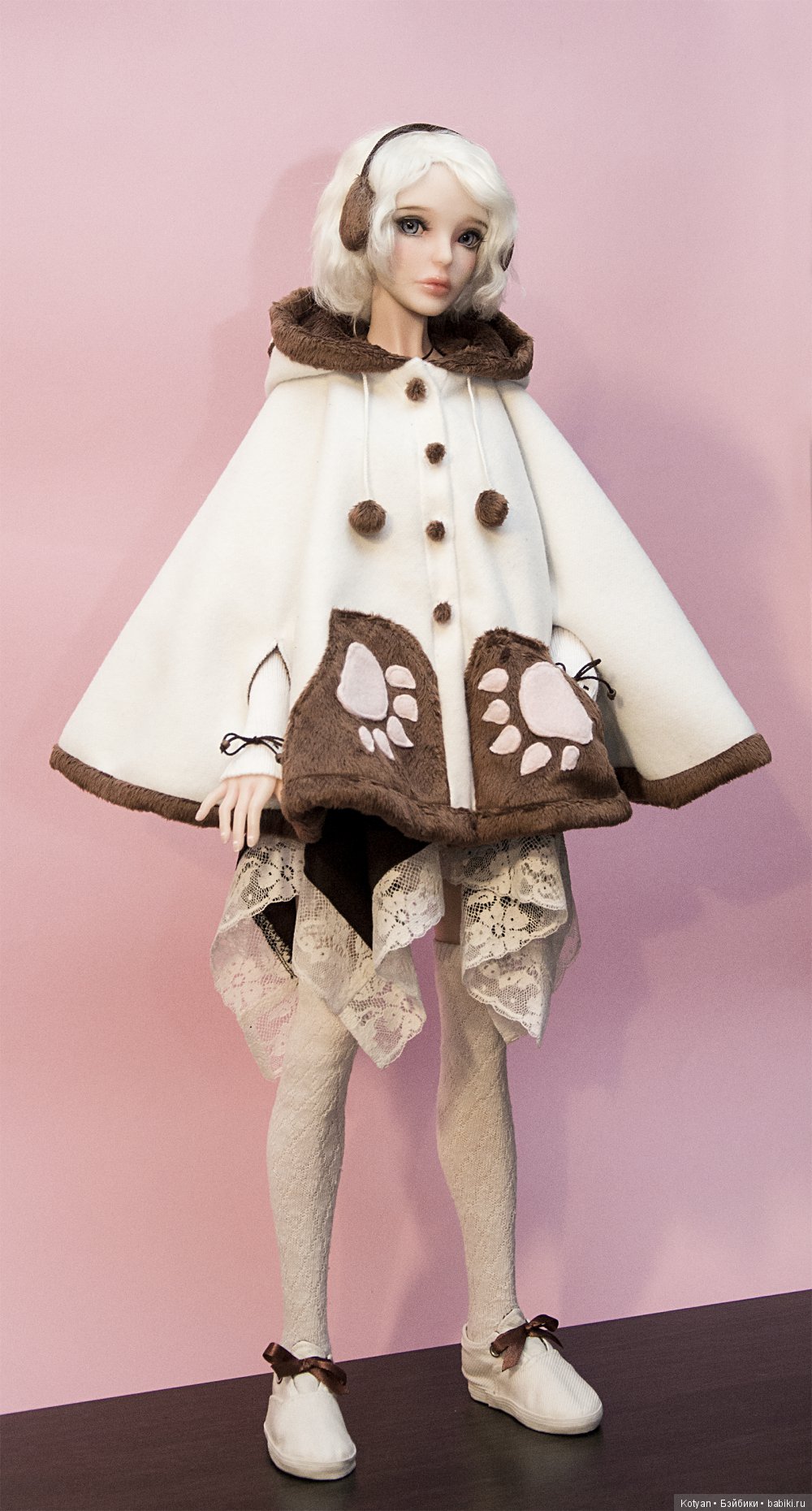 Зверо-пальтишко — Одежда и обувь для кукол BJD (БЖД): 1/3 (фото 5)
