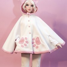 Милое кото-пальтишко