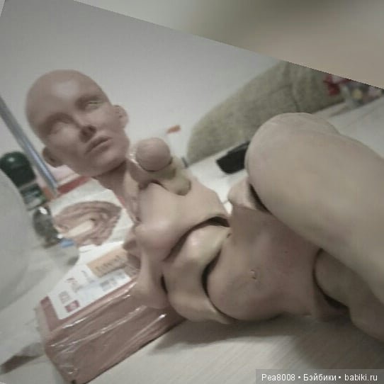 Бжд куколка, новая ММ 3 — Авторские шарнирные куклы своими руками: лепка (фото 5)