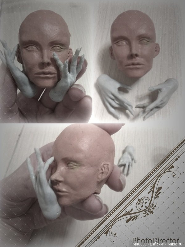 Бжд куколка, новая ММ 3 — Авторские шарнирные куклы своими руками: лепка (фото 8)