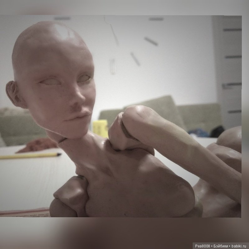 Бжд куколка, новая ММ 3 — Авторские шарнирные куклы своими руками: лепка (фото 6)