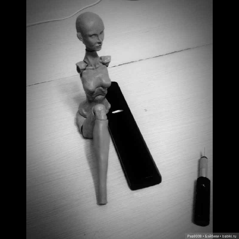 Бжд куколка, новая ММ 4 — Авторские шарнирные куклы своими руками: лепка (фото 3)