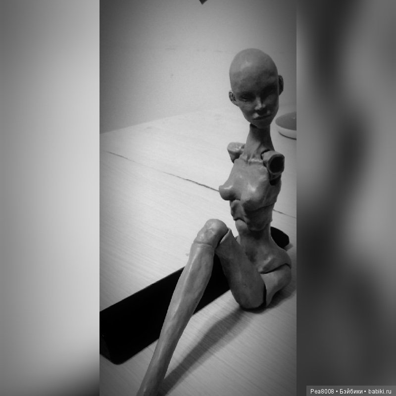 Бжд куколка, новая ММ 4 — Авторские шарнирные куклы своими руками: лепка (фото 6)