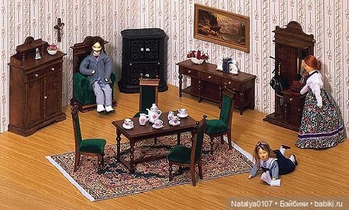 ‎Кукольный дом как коллекция миниатюры. Dora Kuhn. Часть 2-я (фото 9)