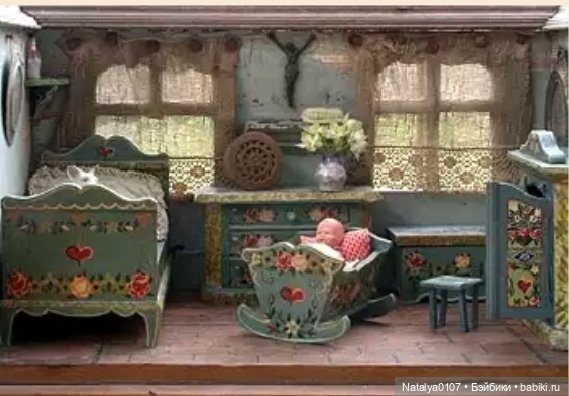 ‎Кукольный дом как коллекция миниатюры. Dora Kuhn. Часть 2-я