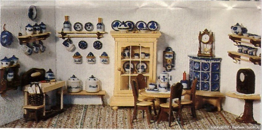 ‎Кукольный дом как коллекция миниатюры. Dora Kuhn. Часть 3-я (фото 3)