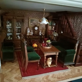 ‎Кукольный дом как коллекция миниатюры. Dora Kuhn. Часть 4-я.