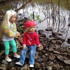 Куклы Kidz'n'cats на Рыбинском водохранилище