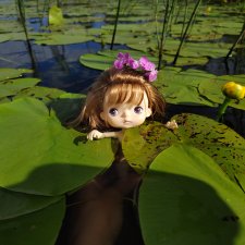 Мостяшки: купание на озере