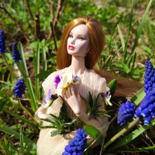 Эрин и цветы