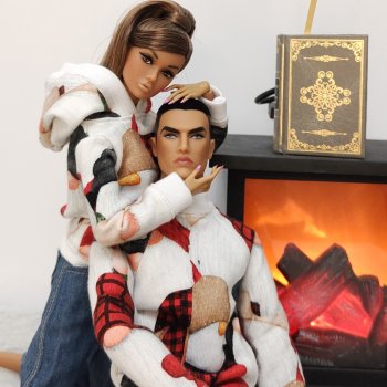 Поппи и Лукас новогодняя зарисовка