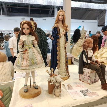 Выставка кукол на Тишинке 2024 октябрь