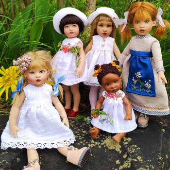 Малыши Хелен Киш. Показ мод