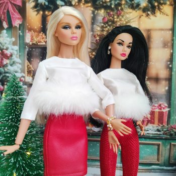 В Новый год с куклами