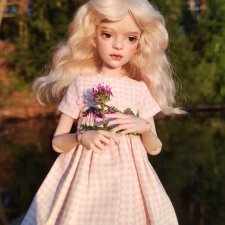 Парик для Иден 30 см козочка