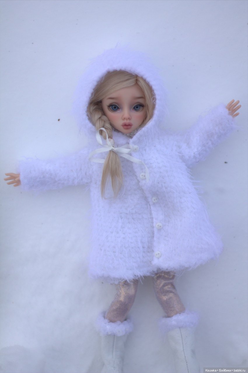 Первый снег! ❄️ — Домашние фото авторских кукол: личные коллекции (фото 3)