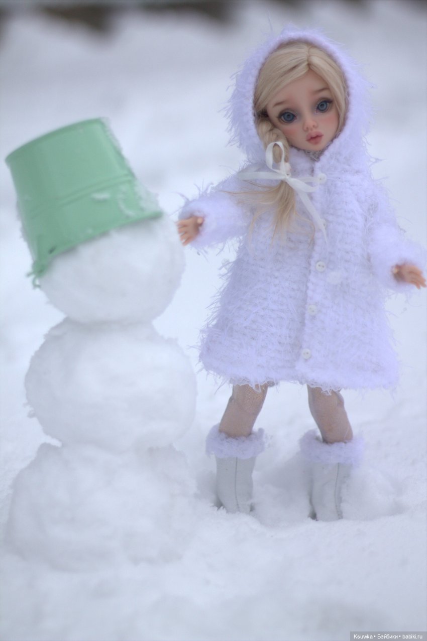 Первый снег! ❄️ — Домашние фото авторских кукол: личные коллекции (фото 7)
