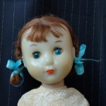 Очень редкая советская паричковая кукла Загорск СССР в родном