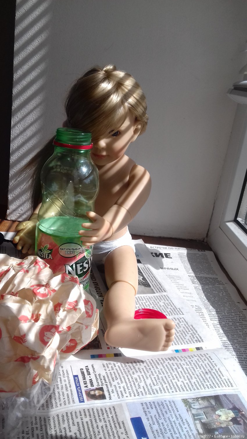 Обеденная романтика — Куклы Kidz'n'Cats (Соня Хартман): шарнирные 46 см