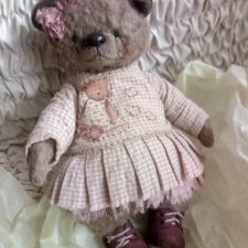 Новенькая медвежулька и ее зимняя прогулка