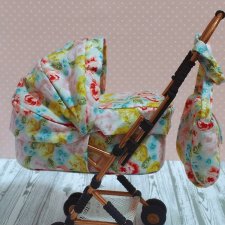 Коляска для кукол ооак