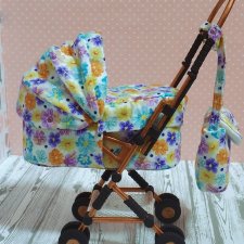 Коляска для кукол ооак