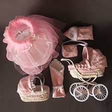 Приданное для малышки ростом 12 см