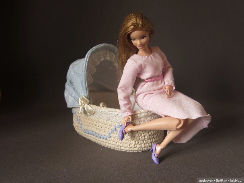 XXL люлька-переноска для кукол до 17 см ростом (фото 2)