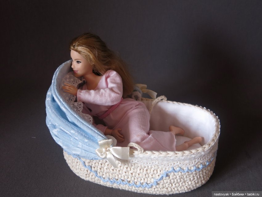 XXL люлька-переноска для кукол до 17 см ростом (фото 7)