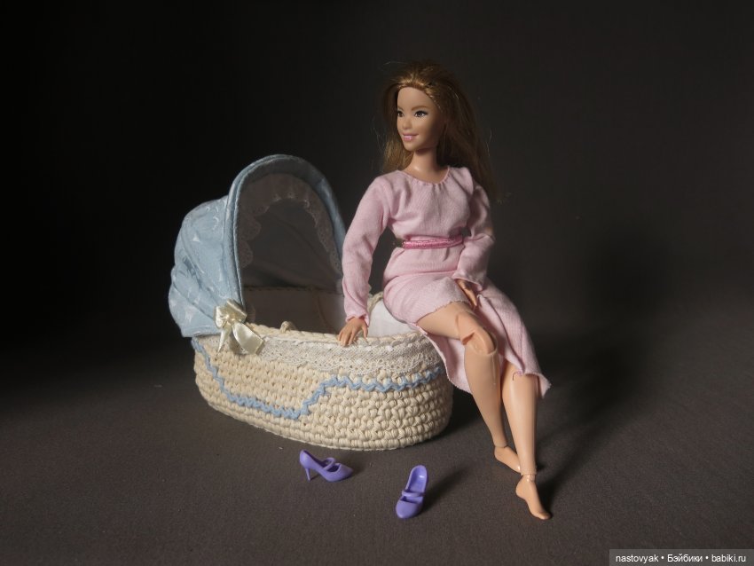 XXL люлька-переноска для кукол до 17 см ростом (фото 3)