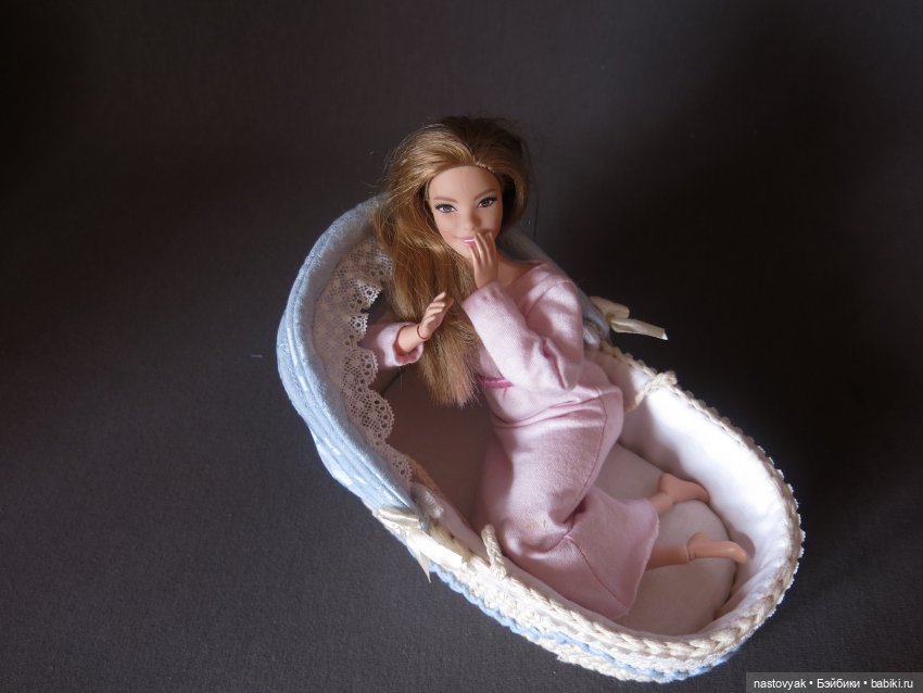 XXL люлька-переноска для кукол до 17 см ростом (фото 6)