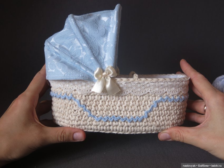 XXL люлька-переноска для кукол до 17 см ростом (фото 9)