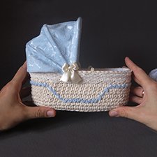 XXL люлька-переноска для кукол до 17 см ростом