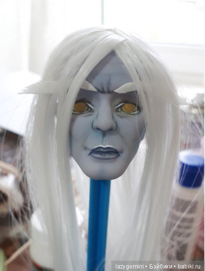 ООАК друид ночной эльф из World of Warcraft by lazygemini_dolls