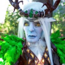 ООАК кукла друид из игры World of Warcraft