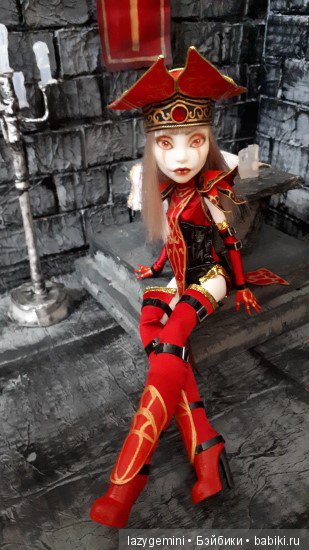 ООАК кукла по игре Варкрафт Верховный инквизитор Вайтмейн by lazygemini_dolls