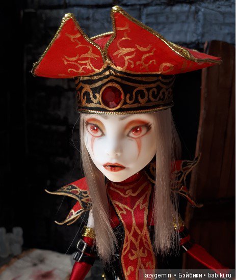 ООАК кукла по игре Варкрафт Верховный инквизитор Вайтмейн by lazygemini_dolls