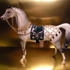 Парадная сбруя царских коней древнего Востока и Азии.