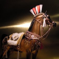 Новый восточный наряд султанского коня