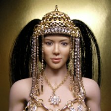 Двенадцатый фасон восточного костюма для TBLeague Phicen. Алмазная девушка