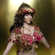 Золото на бархате. Шестнадцатый фасон восточного костюма для TBLeague Phicen