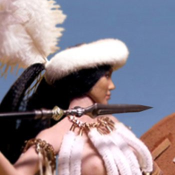 Битва зулусов с англичанами.