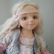 Есения авторская текстильная кукла от waledia