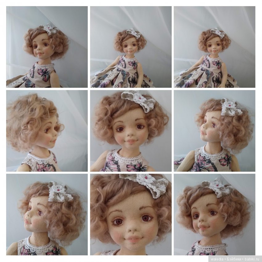 София авторская текстильная кукла