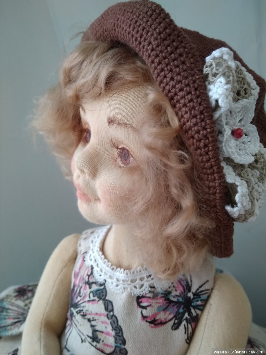 София авторская текстильная кукла