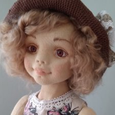София авторская текстильная кукла