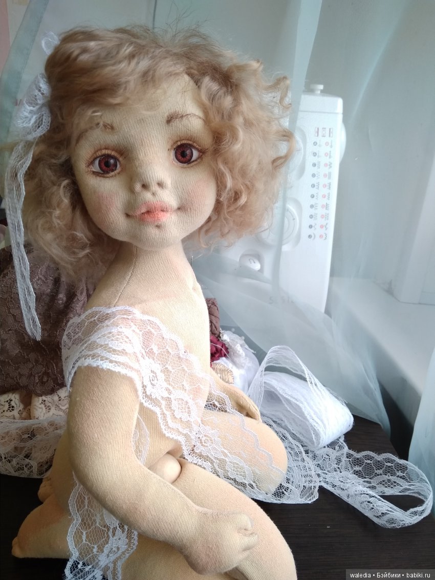 София. Процесс — Авторские текстильные куклы: Вальдорфские (фото 3)